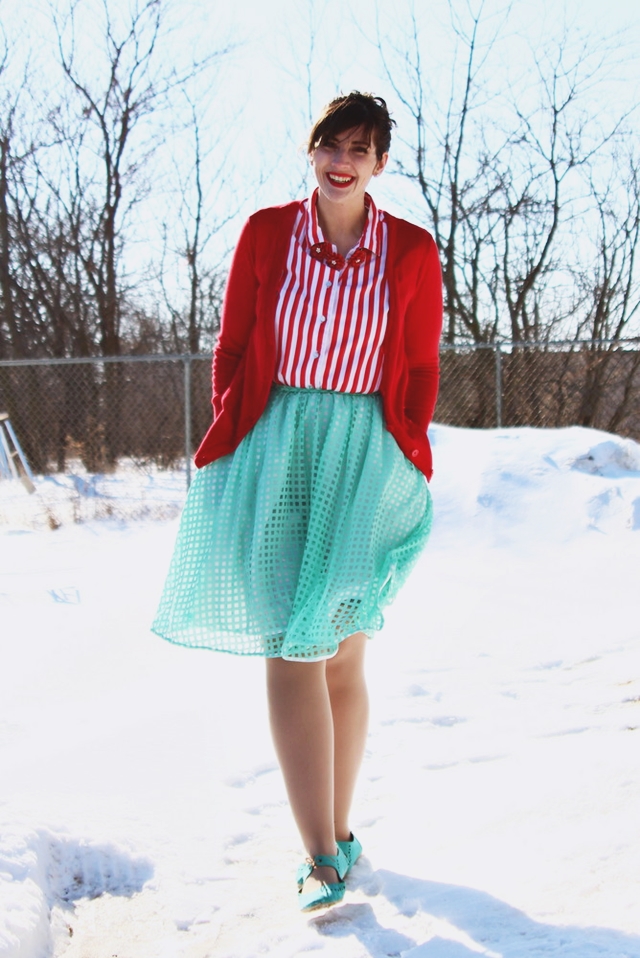 Skirting The Issue | An eShakti Review | theoutfitrepeater.com teal-red-eshakti-outfit-02