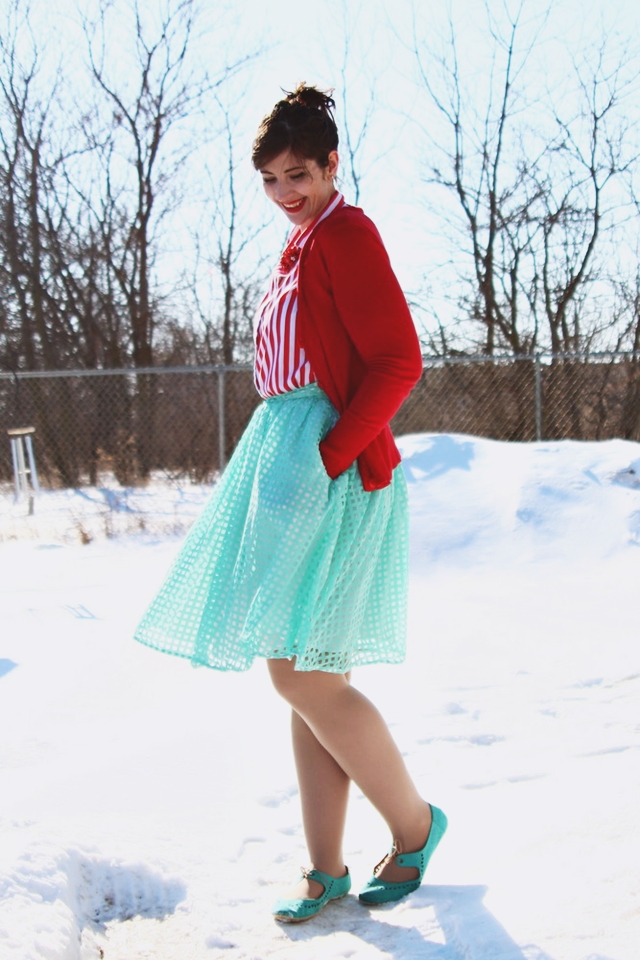 Skirting The Issue | An eShakti Review | theoutfitrepeater.com teal-red-eshakti-outfit-03