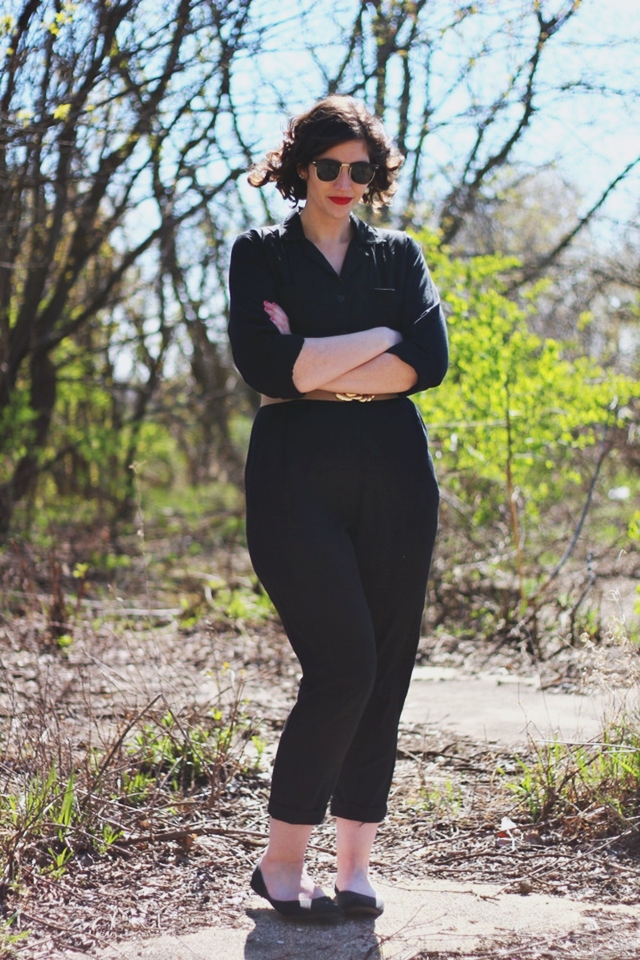 hannah rupp the outfit repeater 1980s vintage jumpsuit