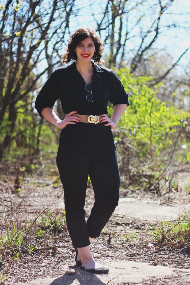 hannah rupp the outfit repeater 1980s vintage jumpsuit