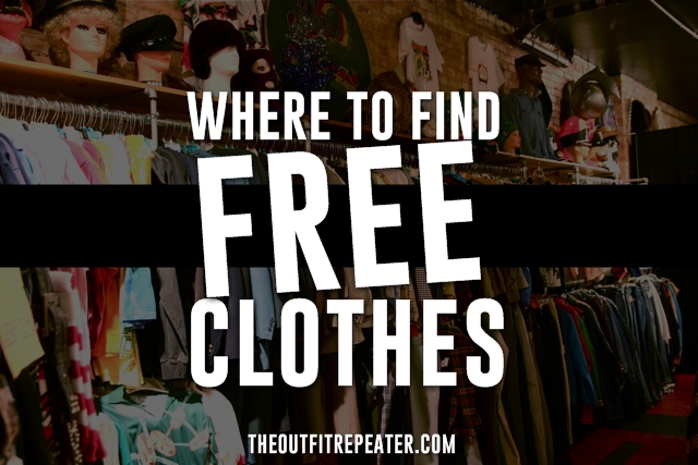 Where to Find Free Clothes + Thrift Haul Video! | The Outfit Repeater Where to Find Free Clothes + Thrift Haul Video!