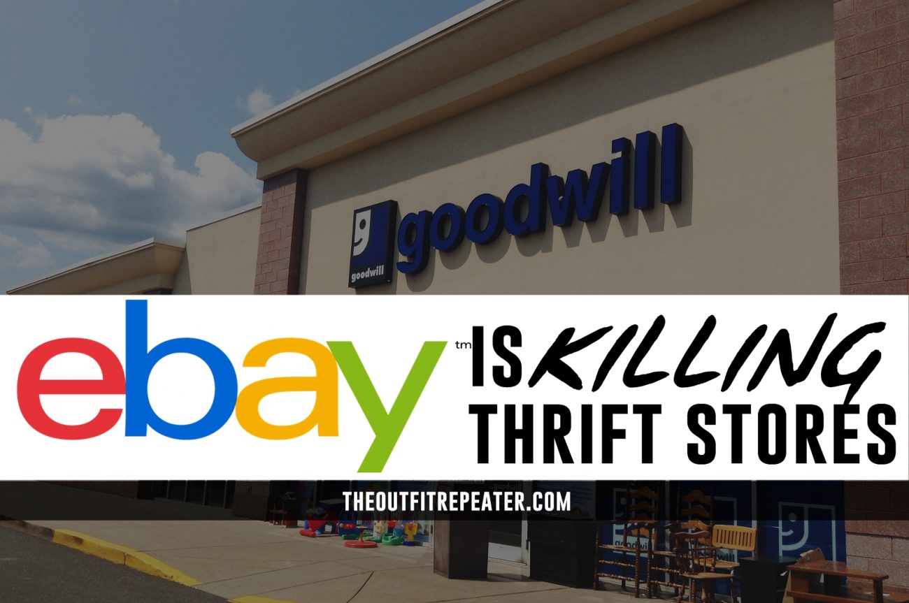 eBay Is Killing Our Thrift Stores