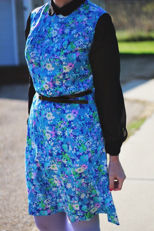 An Old Vintage Dress and Brand New Hair