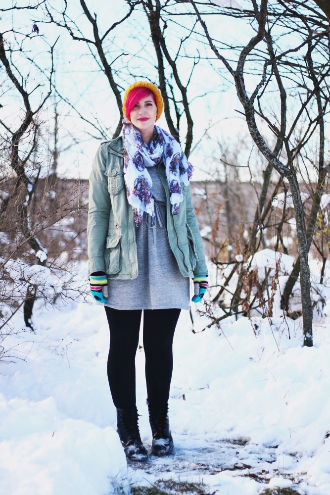 Color Meets Winter Wear