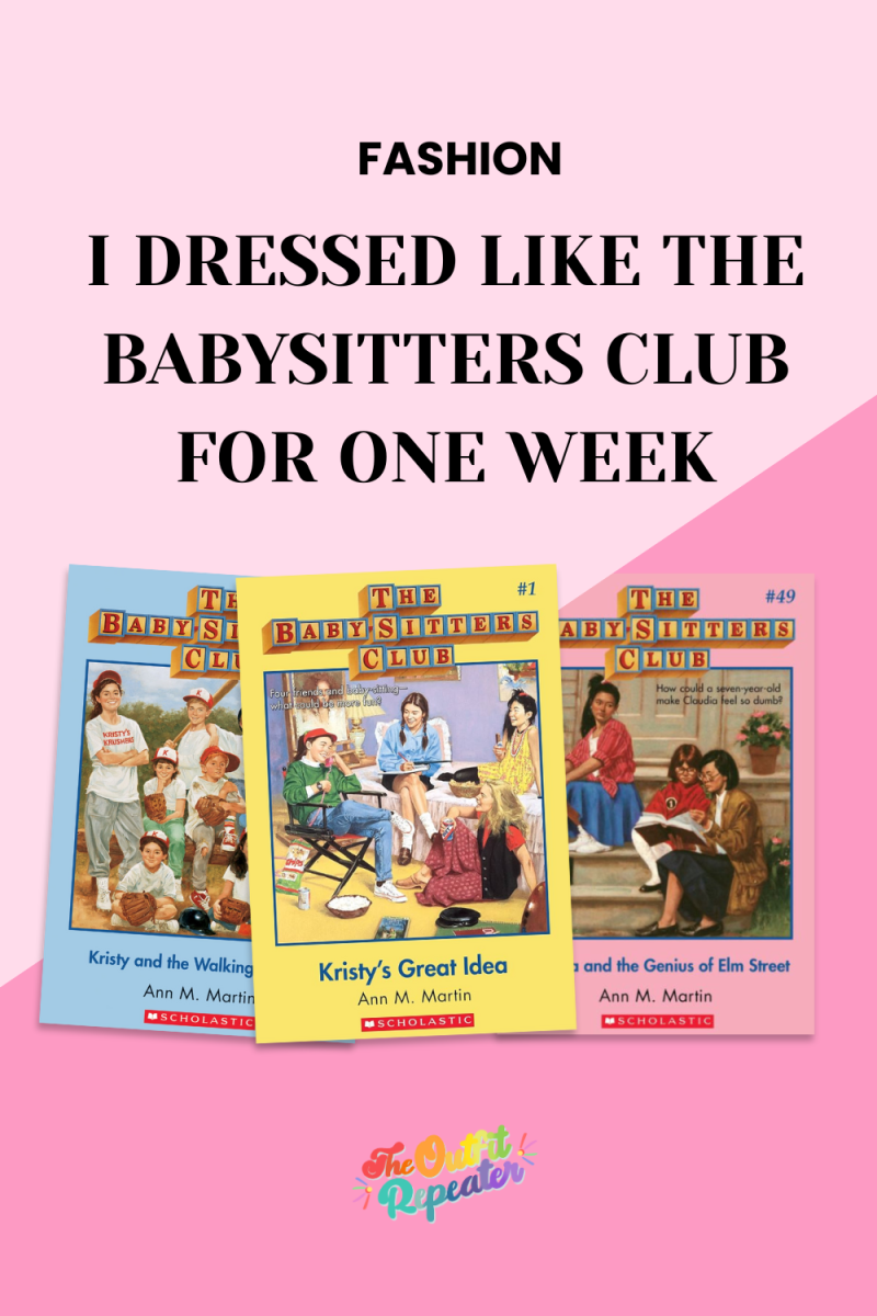 I spent one week recreating the iconic members of The Babysitters Club outfits. Here's how it went!