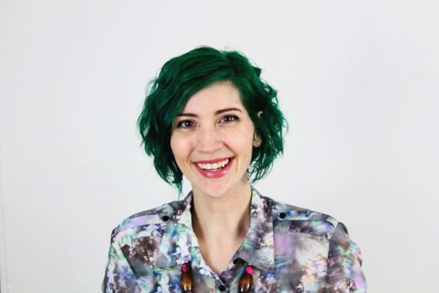Dark pine green hair by Jerome Russell Punky Colours