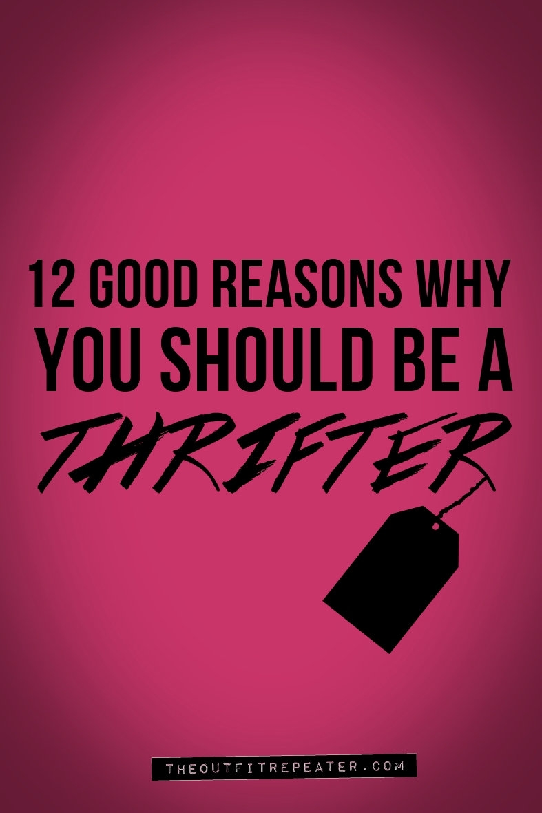 Why You Should Be a Thrifter