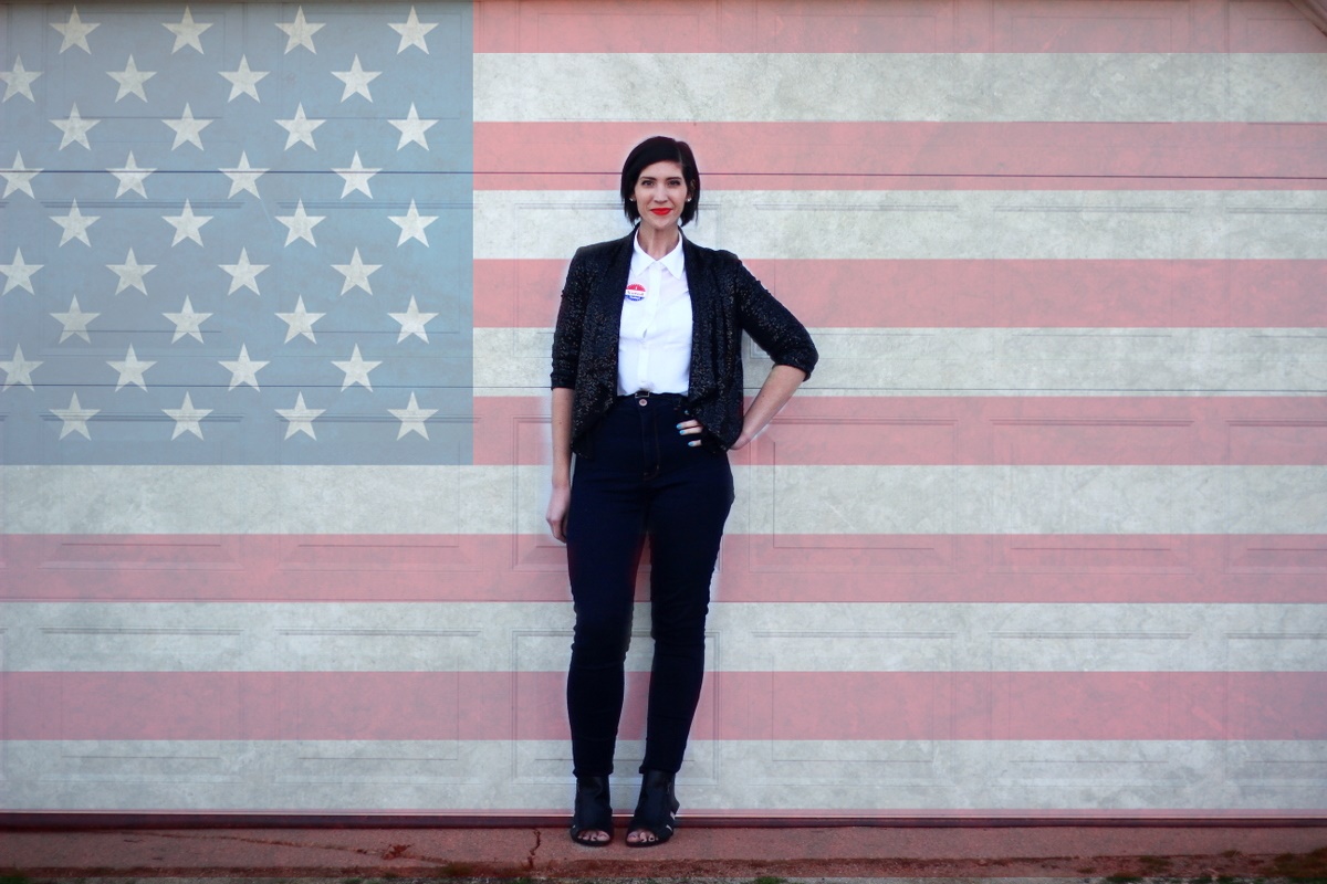 What I Wore To Vote For The First Time