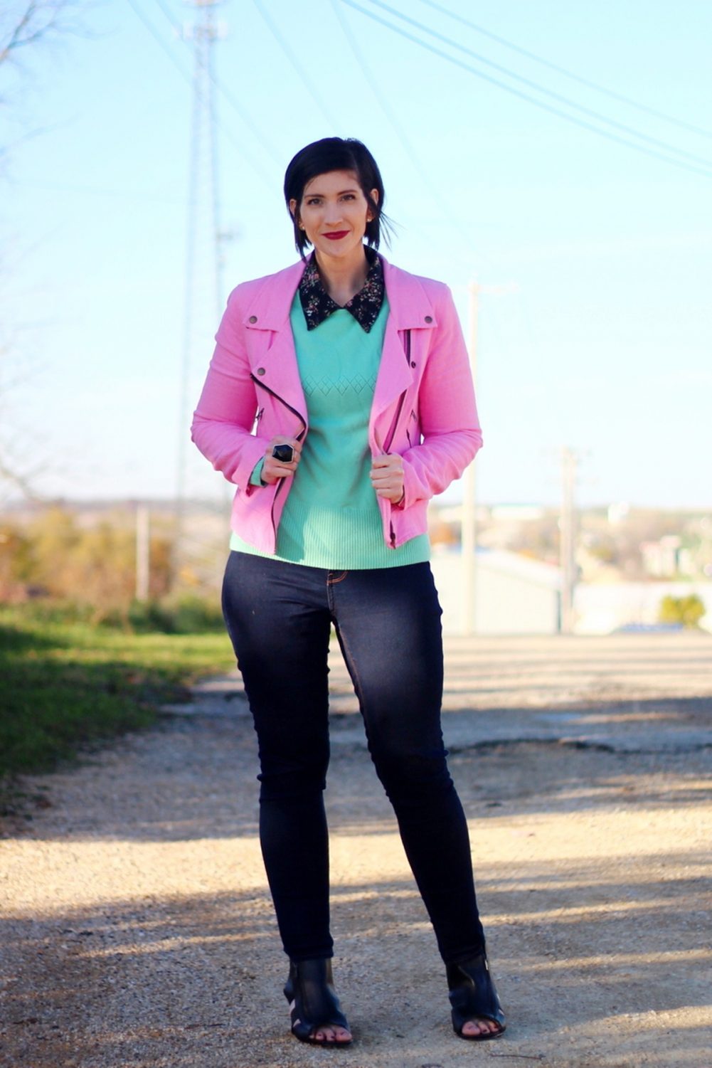 Taking A Fashion Risk in a Pepto Pink Jacket