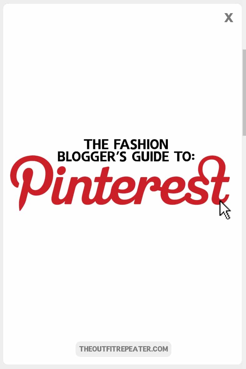 The Fashion Bloggers Guide To Using Pinterest | theoutfitrepeater.com
