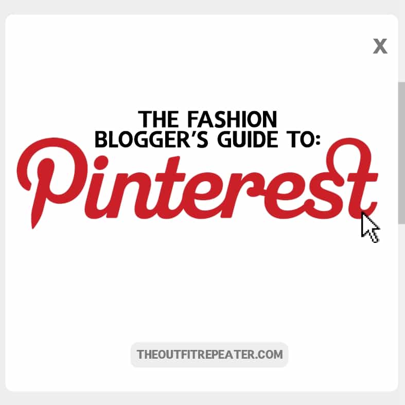 The Fashion Bloggers Guide To Using Pinterest