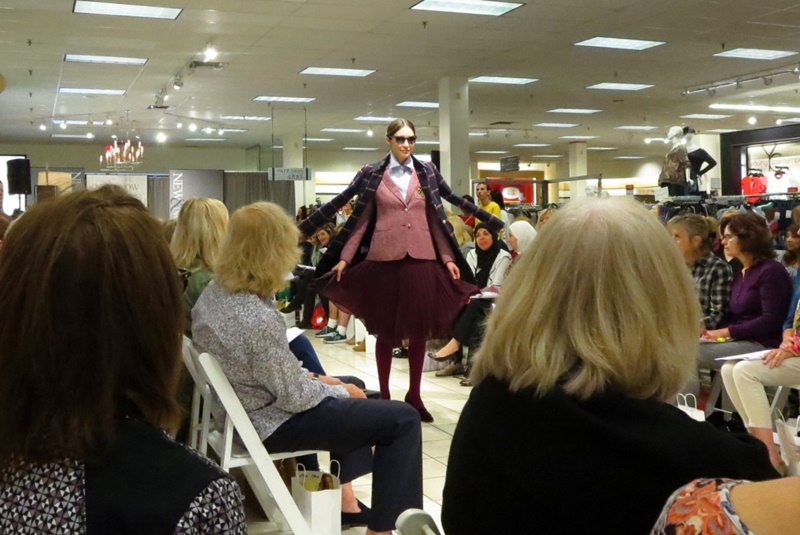 The Outfit Repeater, Hannah Rupp, Fashion Blog, Runway Show, Ford Models, Boston Store: New & Now Fashion & Beauty Event, WKOW TV 27 News Anchor Caroline Bach, West Towne Mall, Madison Wisconsin