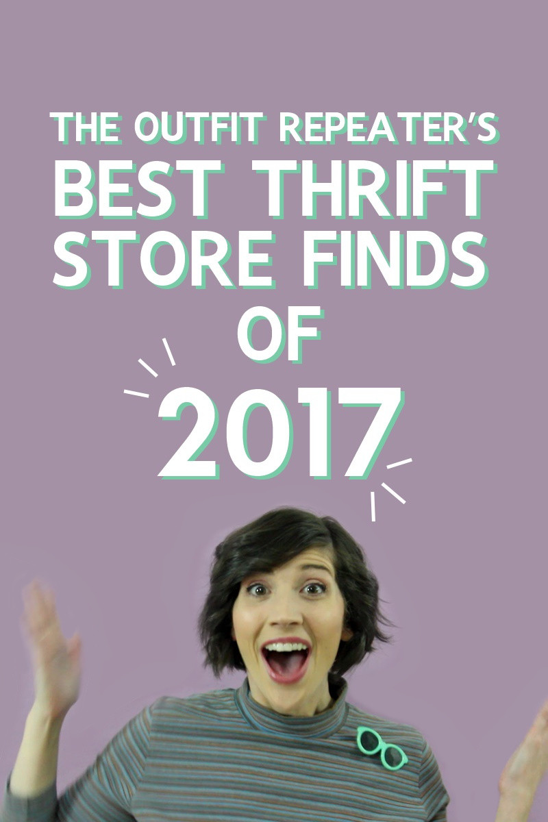 The Best Thrift Store Finds of 2017 | theoutfitrepeater.com the outfit repeater hannah rupp The Best Thrift Store Finds of 2017 video goodwill salvation army secondhand