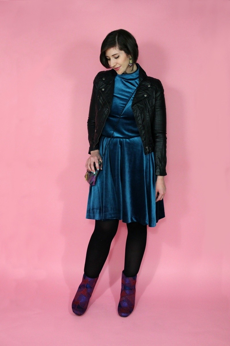 the outfit repeater hannah rupp girls night out ladies evening eshakti dress thrifted vintage