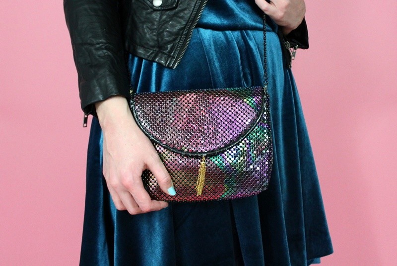 the outfit repeater hannah rupp girls night out ladies evening eshakti dress thrifted vintage