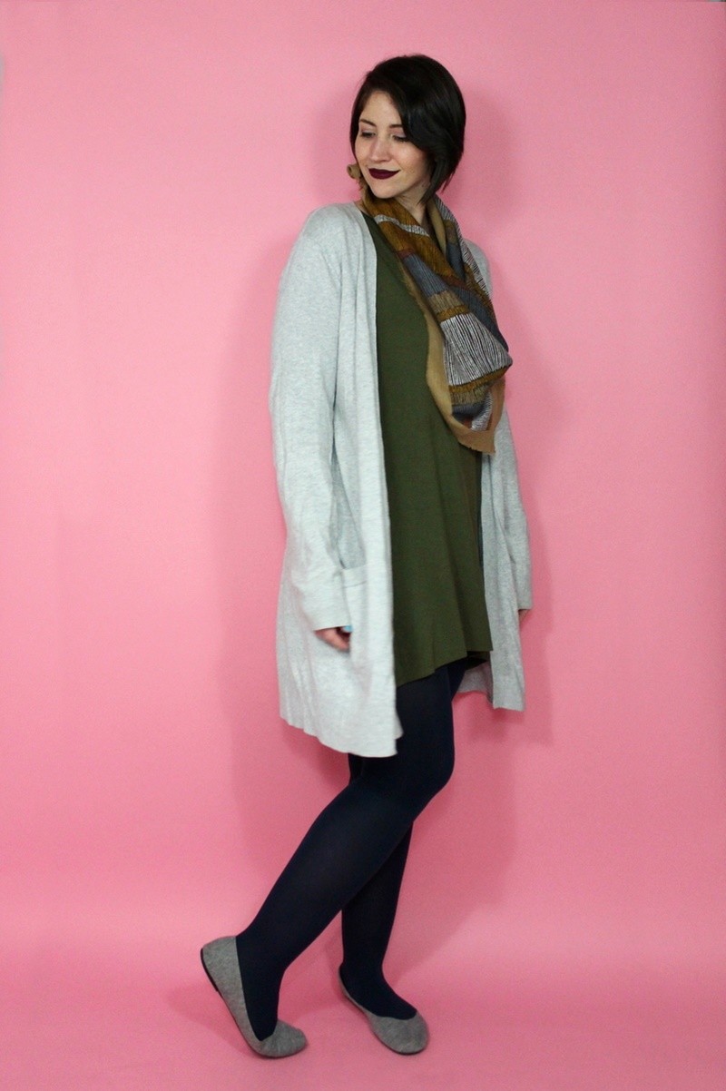 Winter Capsule Wardrobe Challenge hannah rupp the outfit repeater vintage thrifted cute