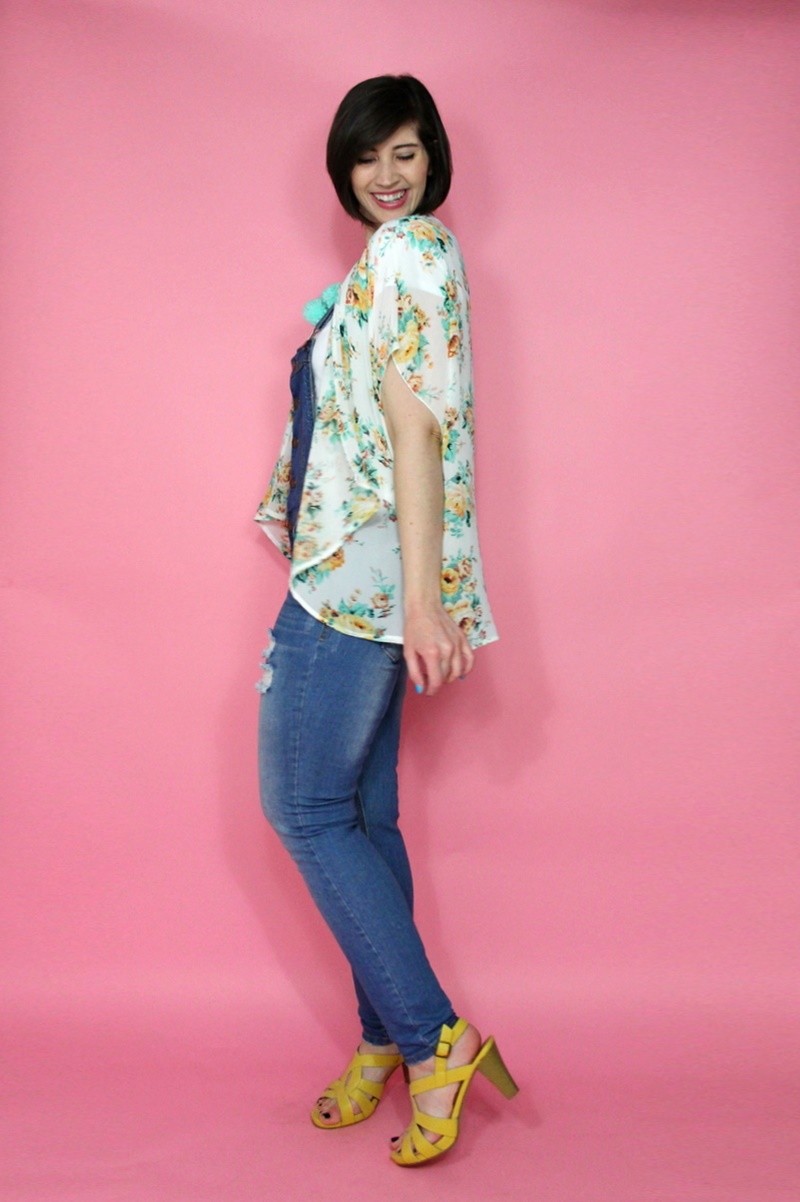 denim overalls the outfit repeater hannah rupp thrifted fashion spring