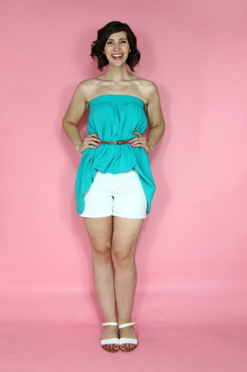 hannah rupp the outfit repeater colorful summer capsule wardrobe challenge