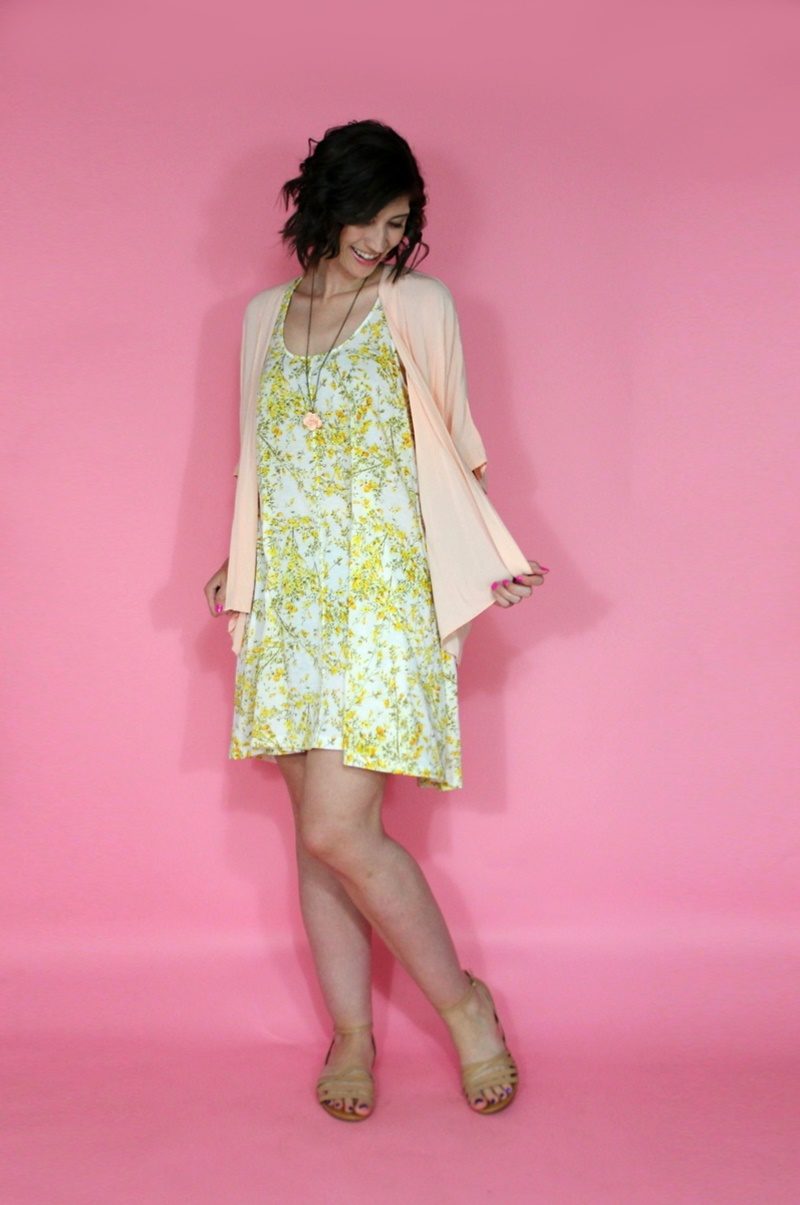 hannah rupp the outfit repeater pink summer outfit idea thrifted style