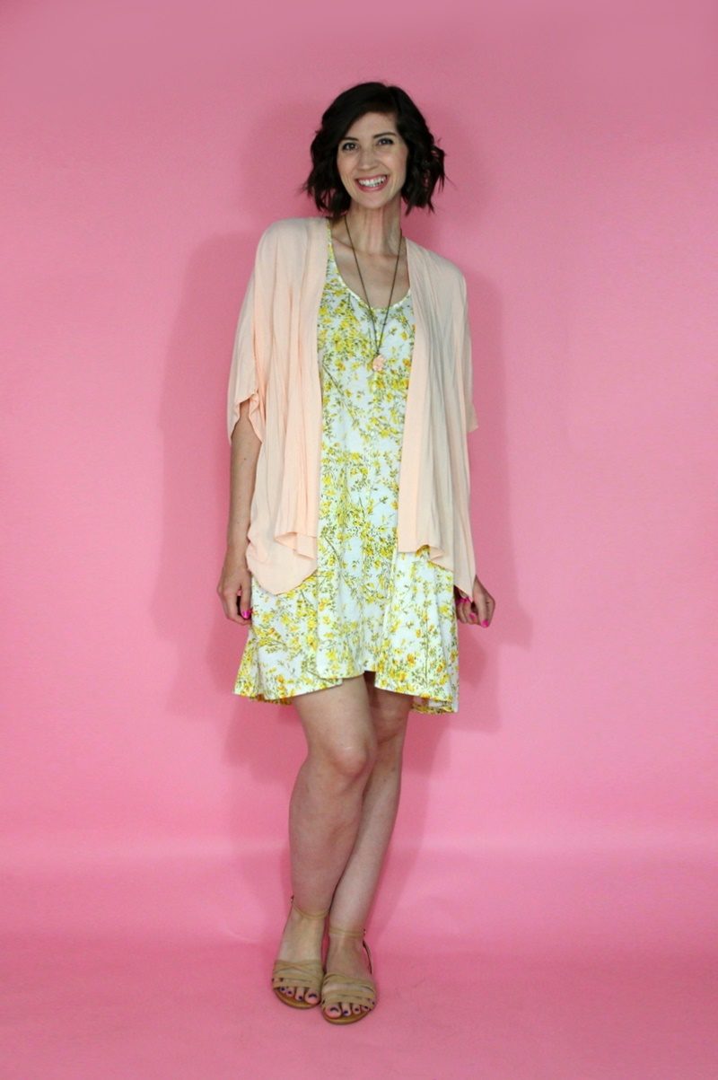 hannah rupp the outfit repeater pink summer outfit idea thrifted style