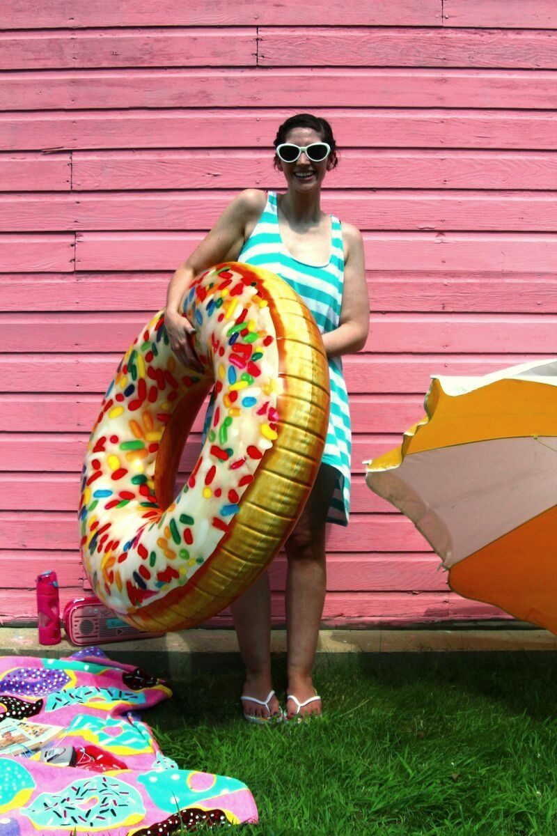 swimsuit cover up outfit the outfit repeater hannah rupp thrifted fashion style summer