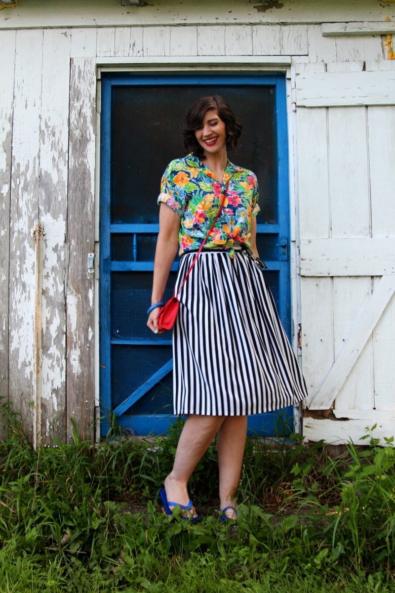 all thrifted outfit secondhand wardrobe day august 2018 hannah rupp the outfit repeater