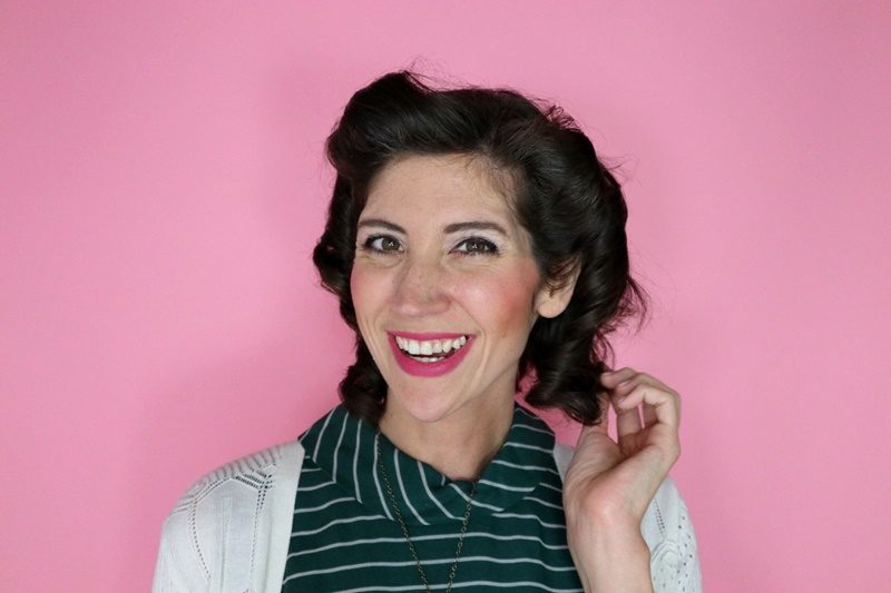 the outfit repeater hannah rupp vintage 1940s style thrifted dress arsenic and old lace