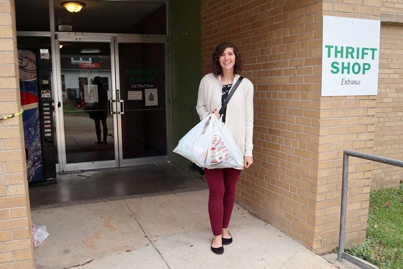 wisconsin thrift stores best favorite affordable cheap benton church volunteer hannah rupp the outfit repeater