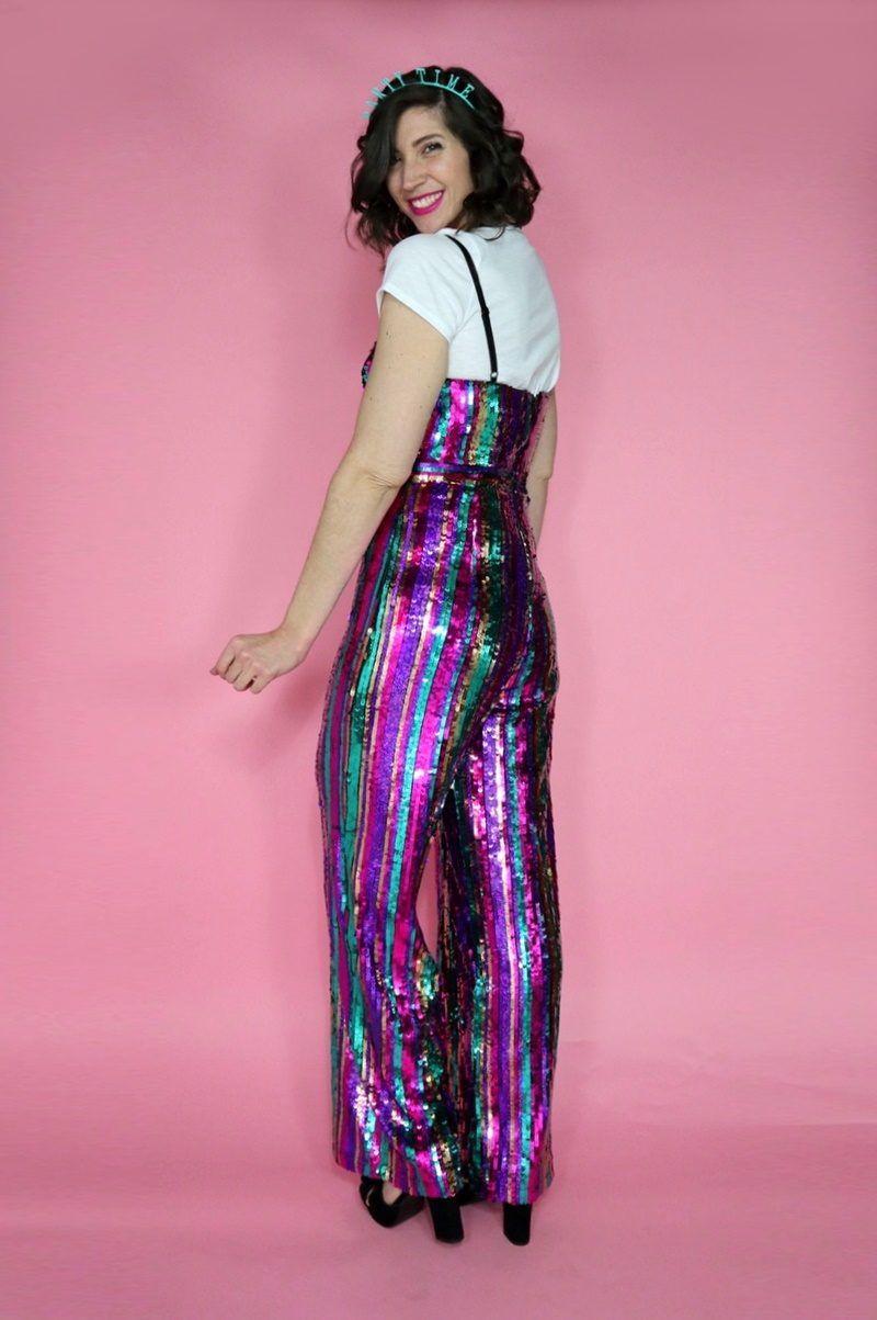 holiday trend new years eve sequin jumpsuit hannah rupp the outfit repeater asos party