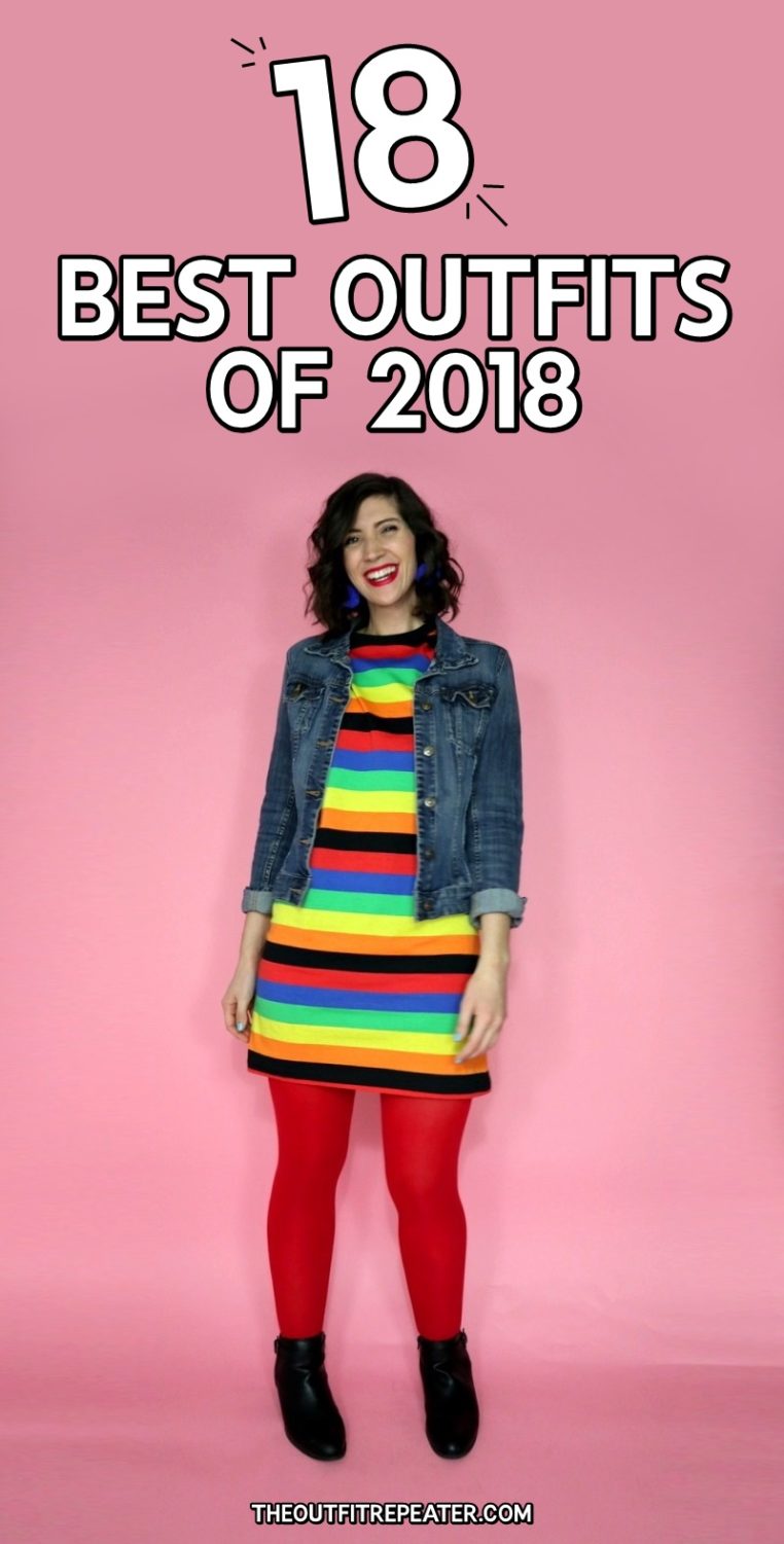 18 Best Outfits of 2018 hannah rupp fashion street style blogger clothes thrifted