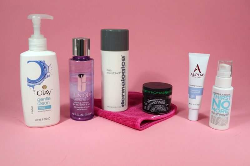 updated skincare routine 2019 face wash product recommendations hannah rupp outfit repeater