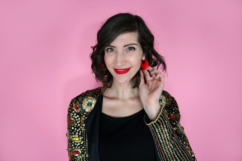 winter evening night award show outfit 2019 hannah rupp the outfit repeater