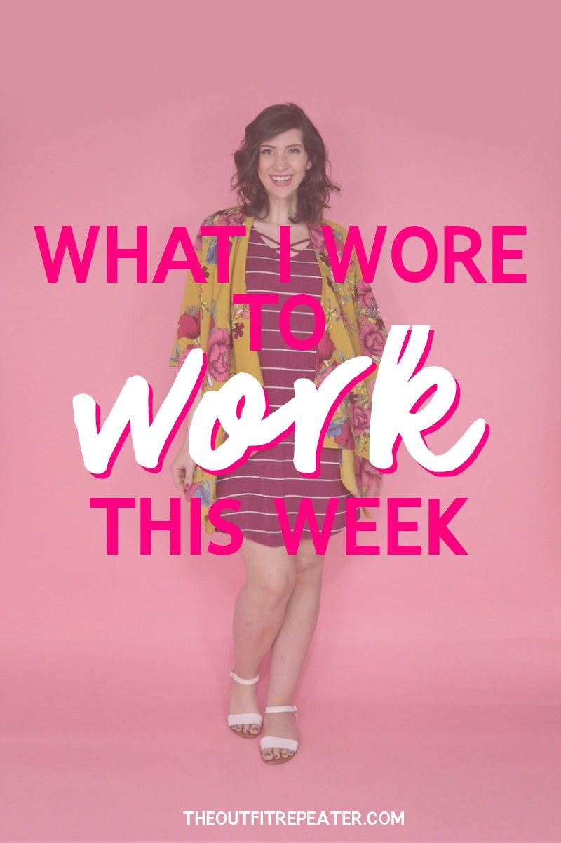 maurices work outfits spring 2019 kimono inspiration hannah rupp