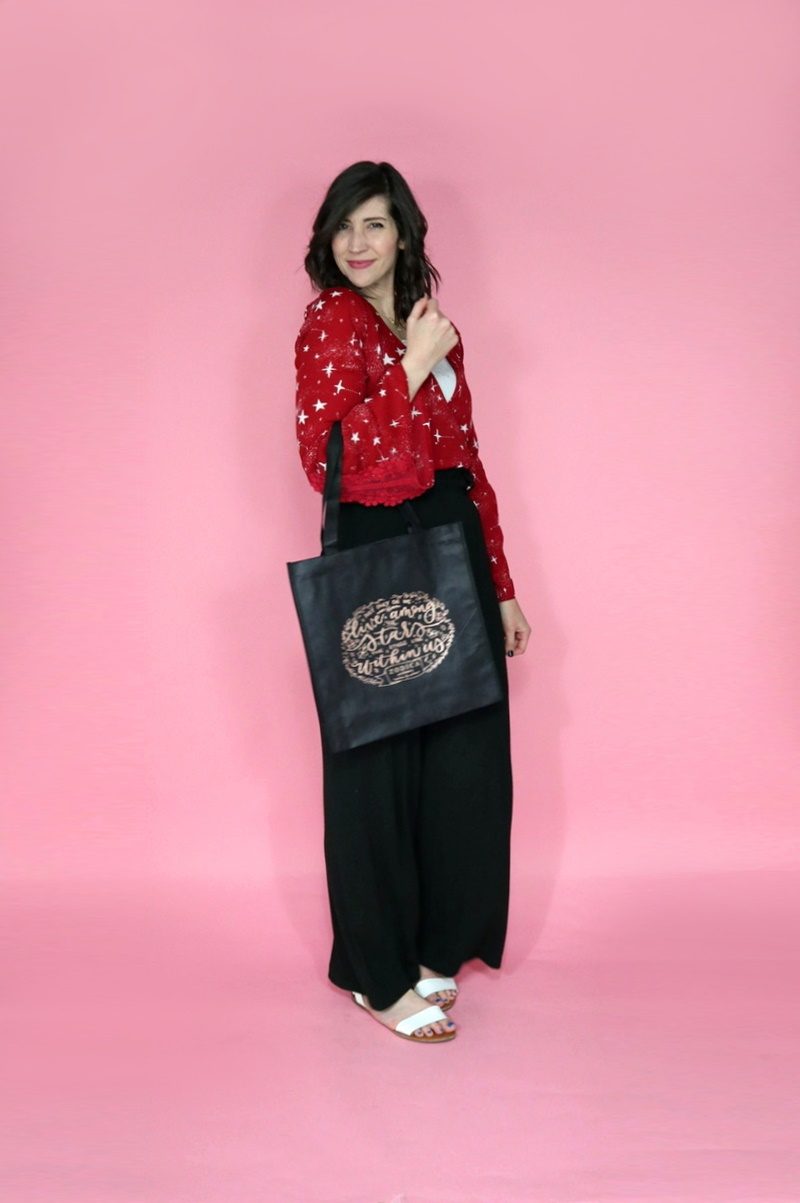 no sew diy romper star print thrifted hannah rupp the outfit repeater