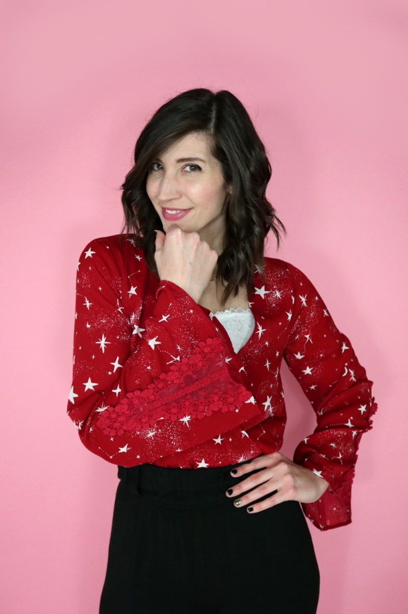 no sew diy romper star print thrifted hannah rupp the outfit repeater