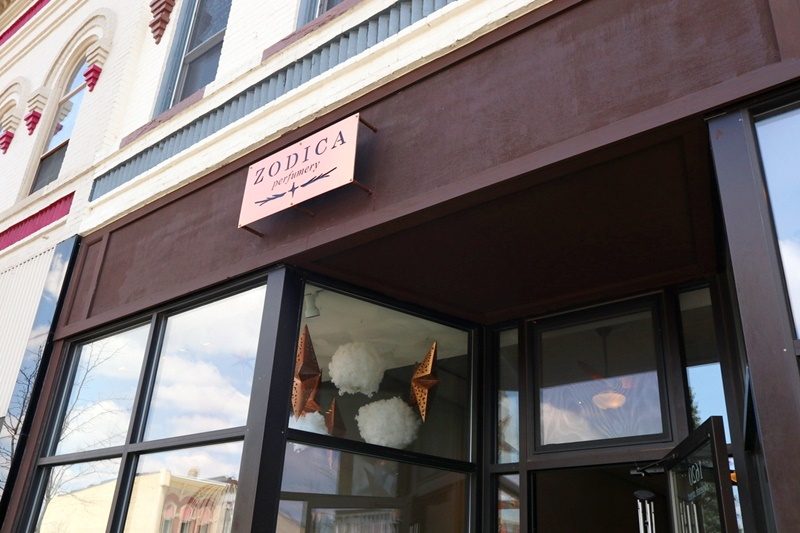 zodica perfumery small business monroe wisconsin girl boss astrology shopping store