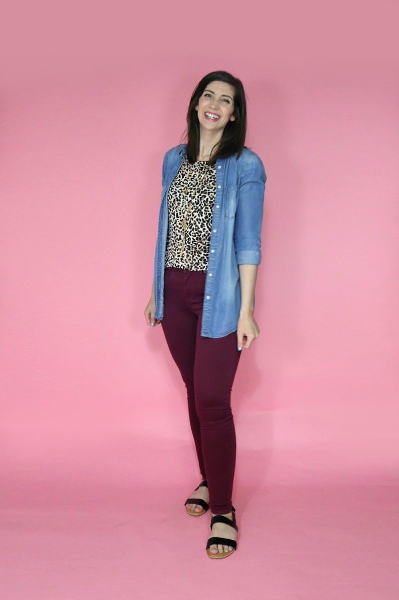 maurices leopard print tank top summer fall hannah rupp the outfit repeater