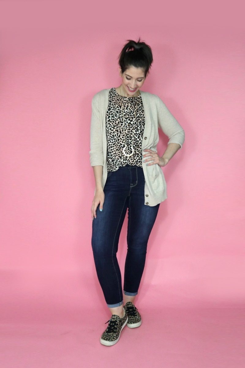 maurices leopard print tank top summer fall hannah rupp the outfit repeater