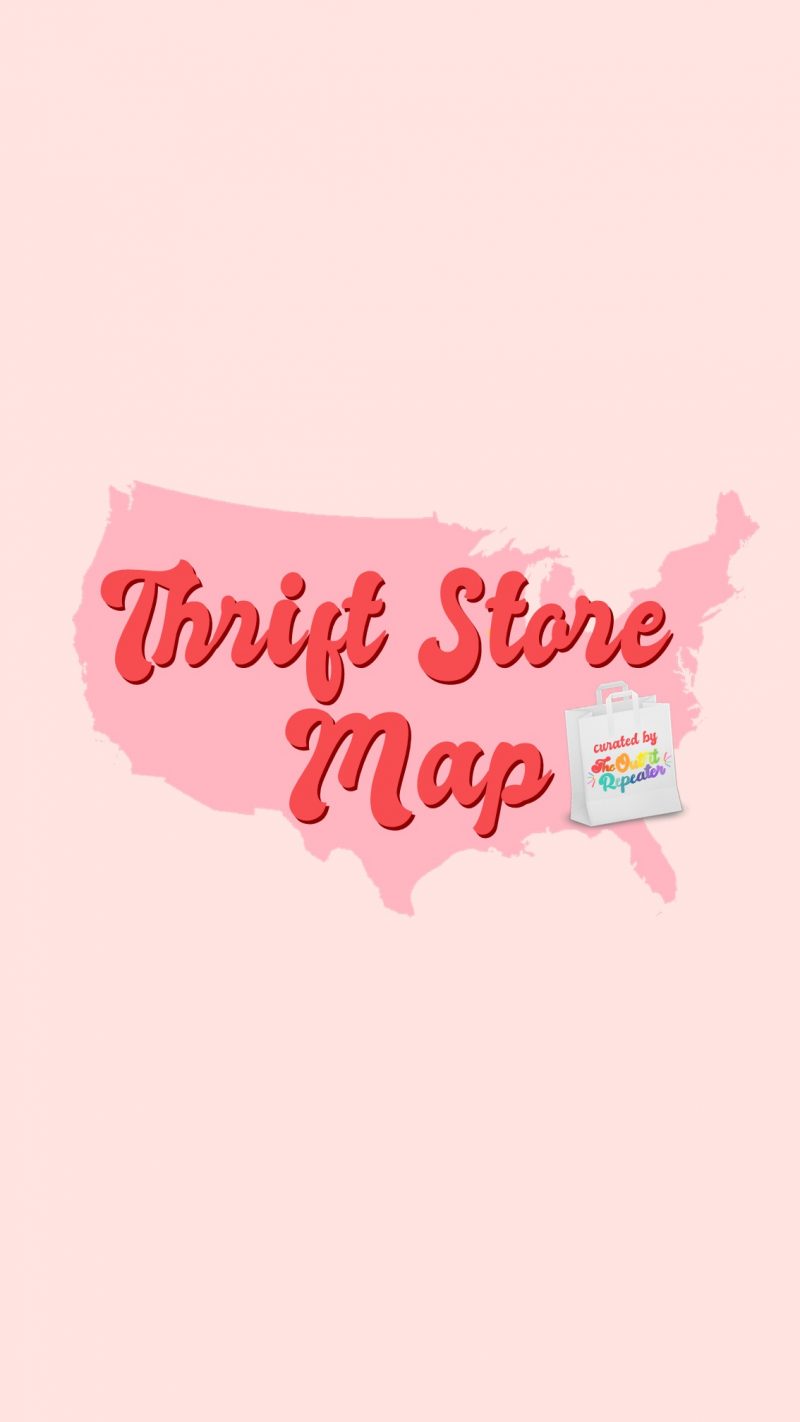 free vintage second hand consignment thrift store map resource tool hannah rupp the outfit repeater
