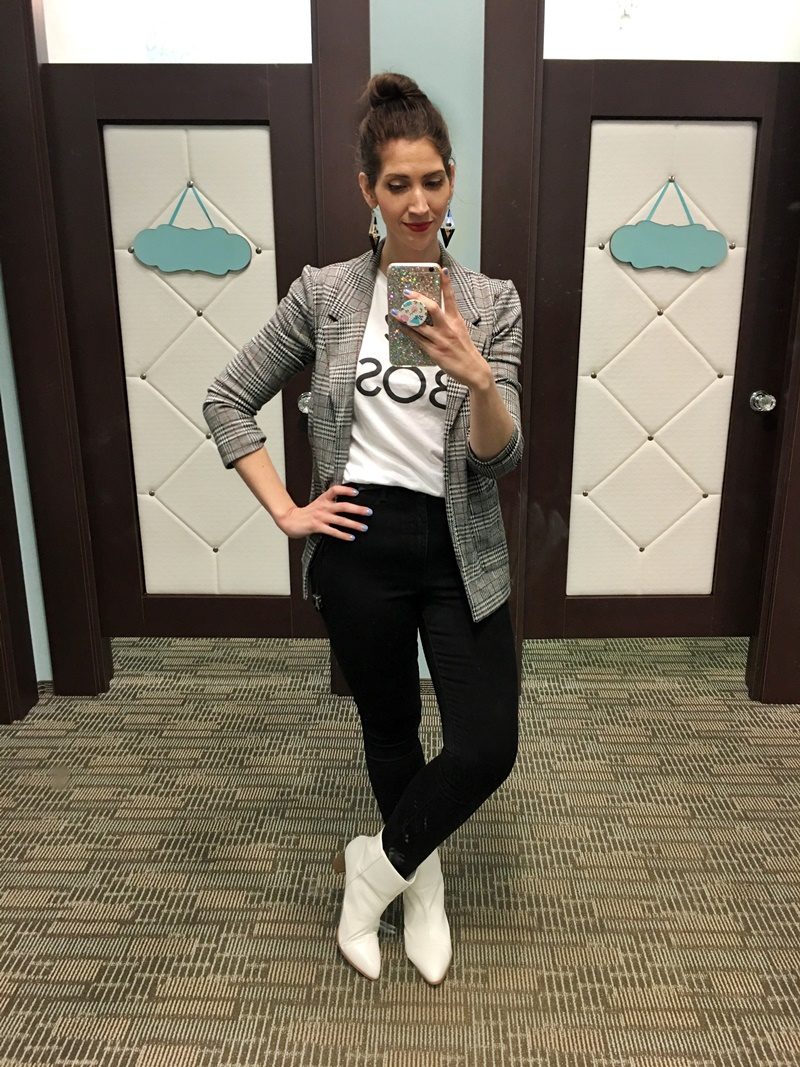 creative work outfits fall autumn september hannah rupp