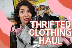 Fab February Thrift Haul Video + March Thrifting Wishlist