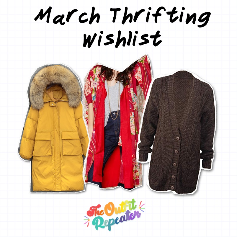 Fab February Thrift Haul Video + March Thrifting Wishlist