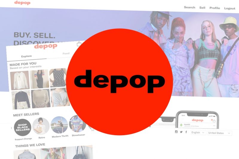 depop second hand marketplace review