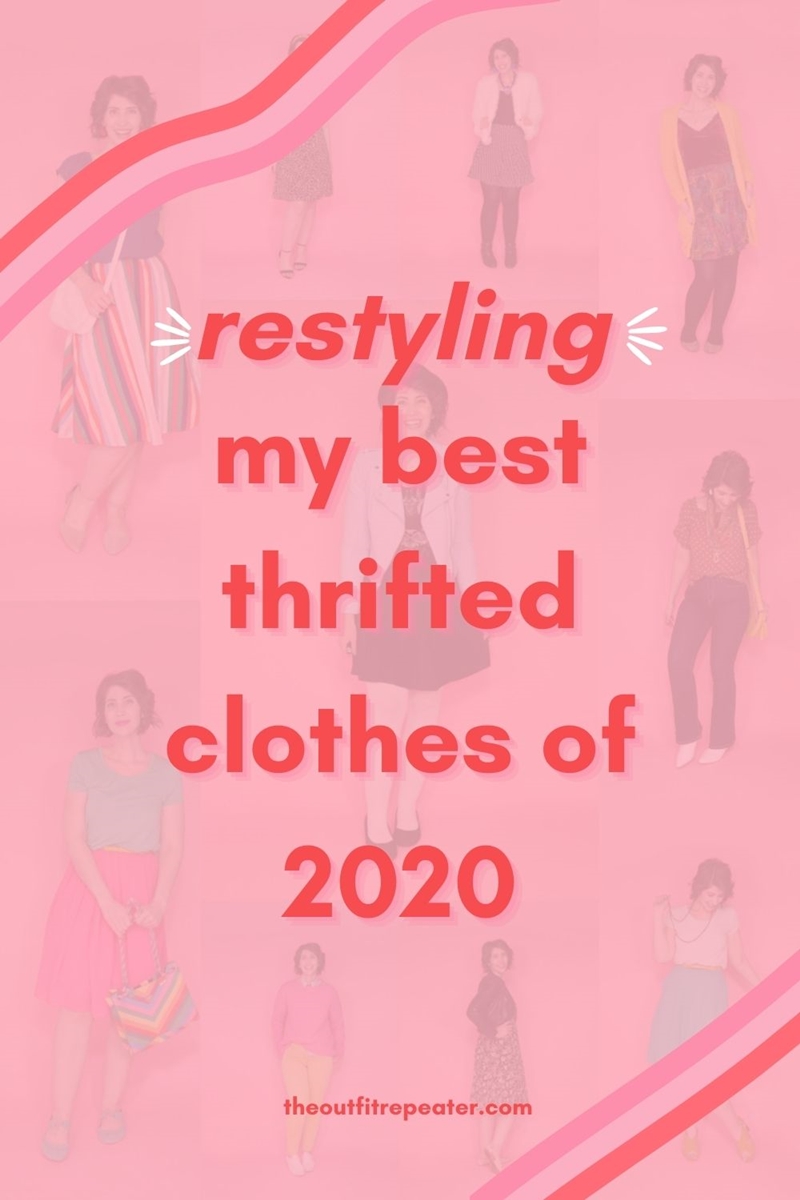Restyling My 12 Best Thrifted Clothing Finds of 2020