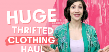 Huge Thrifted Clothing Haul | 6 Months of Thrifting!