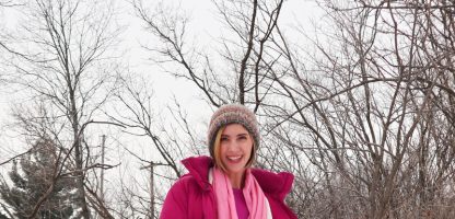 How I Dress Colorfully For Winter in Wisconsin