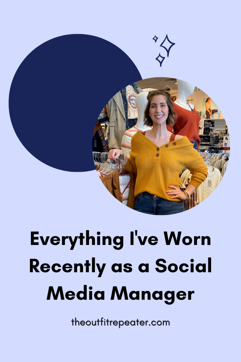 social media manager outfits work from home clothing store
