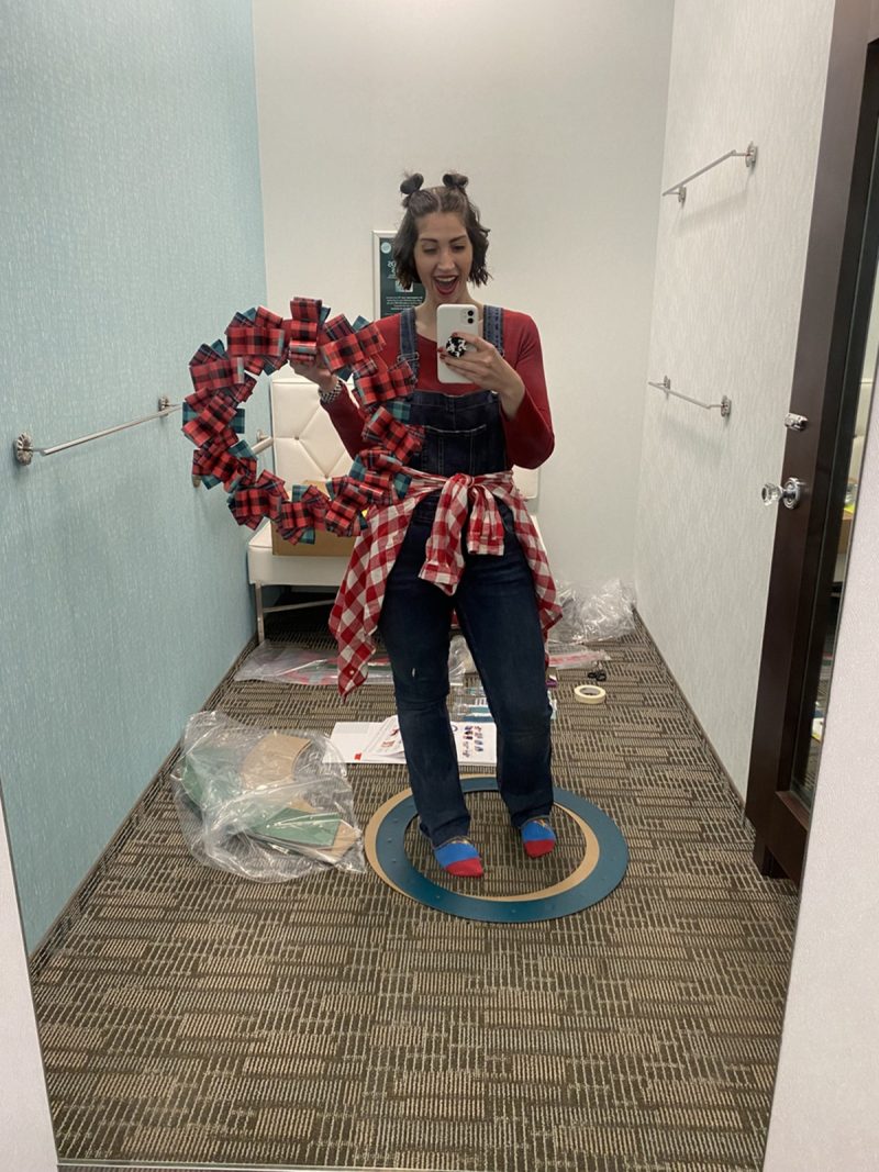 9 Fun Ways To Wear Flare Denim Overalls | theoutfitrepeater.com