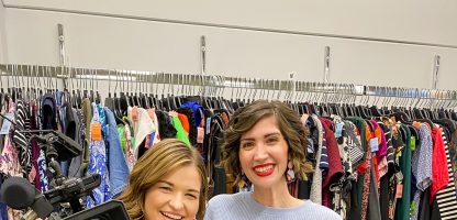 Come Thrifting With Me and NBC15 News!
