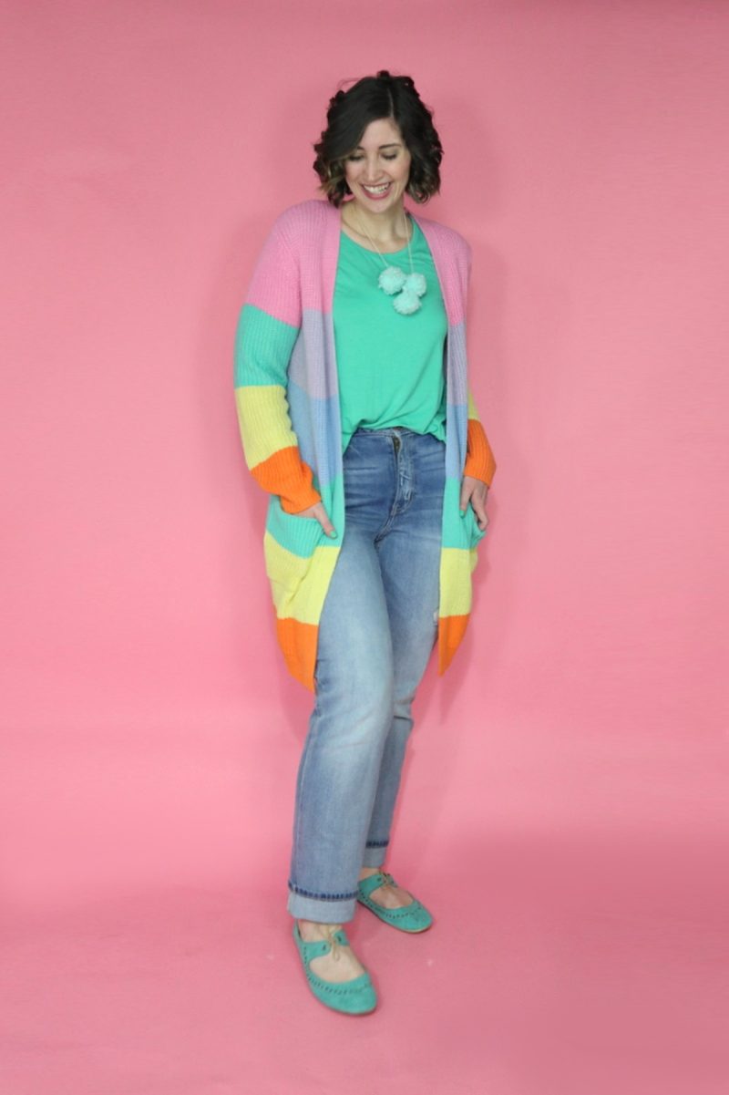 A Colorful (And Thrifted!) Spring Capsule Wardrobe | theoutfitrepeater.com